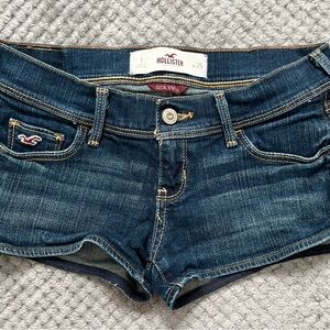 Hollister Blue Denim Shorts